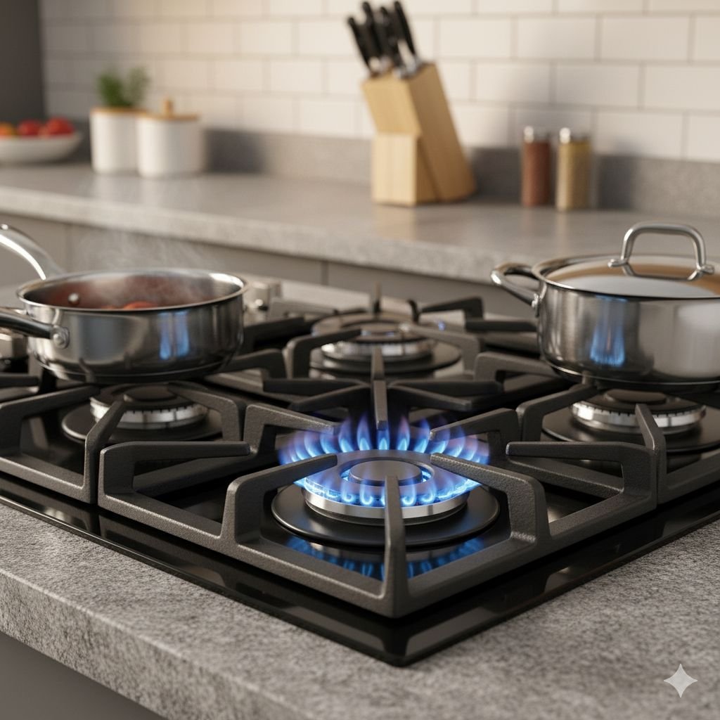 Melhores Cooktops 5 Bocas a Gás.